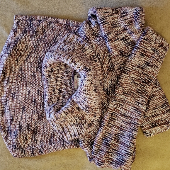 KNITTED COWL NECK SWEATER - Picture 7 of 9